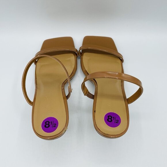 Anne Michelle Shoes Womens Size 8.5 Brown Zeal-04 Sandal Stiletto Heels Mules - Picture 8 of 11